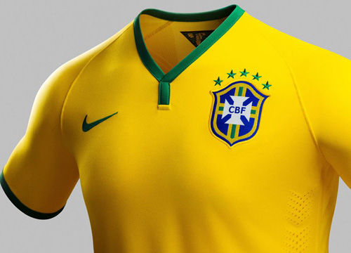 耐克发布巴西国家队2014年新款球衣