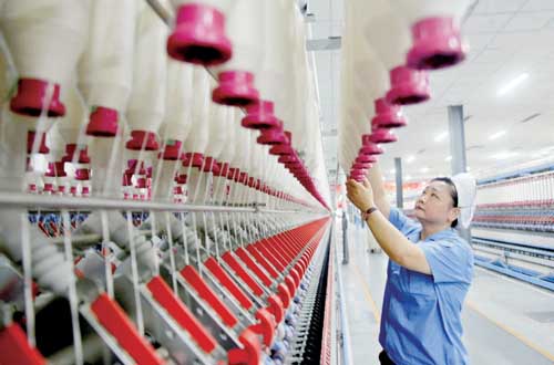 河南夏邑:智能化提高纺织工业劳动生产率-商虎