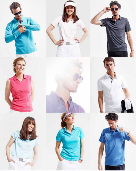 欧洲品牌abacus发布2013夏季高尔夫专业服饰