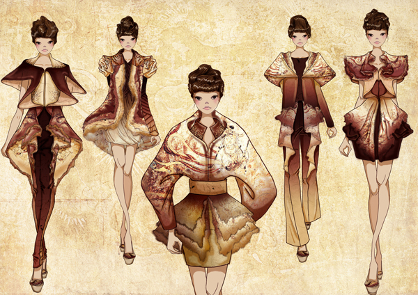 2012“常熟服装城杯”第四届中国休闲装设计精英大奖赛入围作品名单