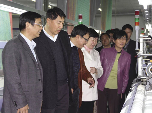 张延恺等协会领导视察悦达集团 张延恺等协会领导视察悦达集团